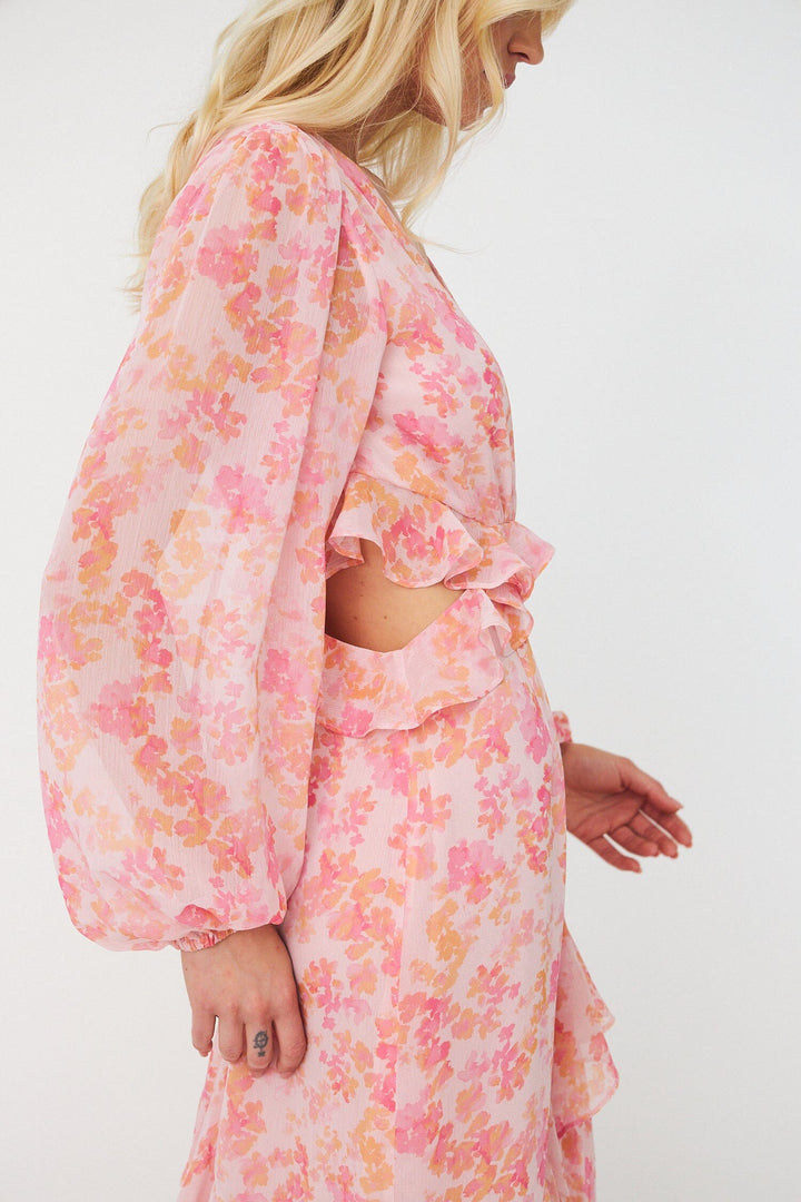 Cras - Love Dress C696 - Cloudy Flower Kjoler 