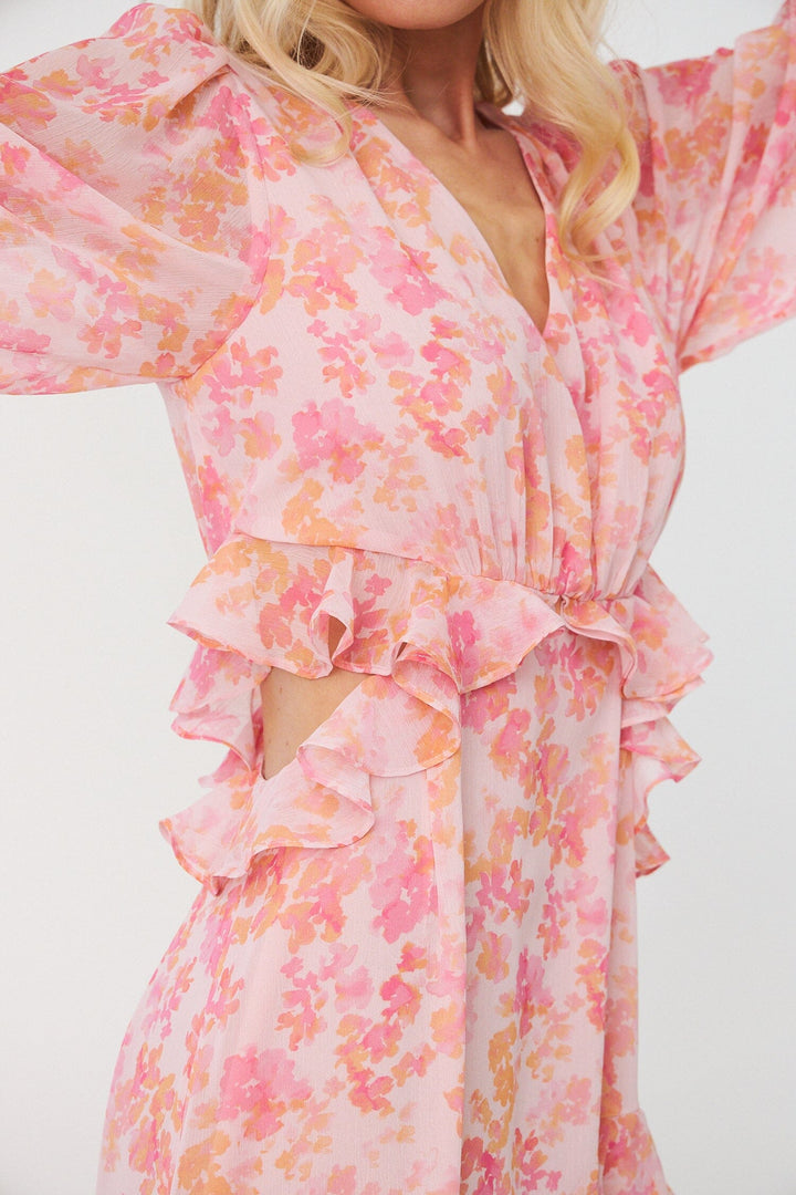 Cras - Love Dress C696 - Cloudy Flower Kjoler 