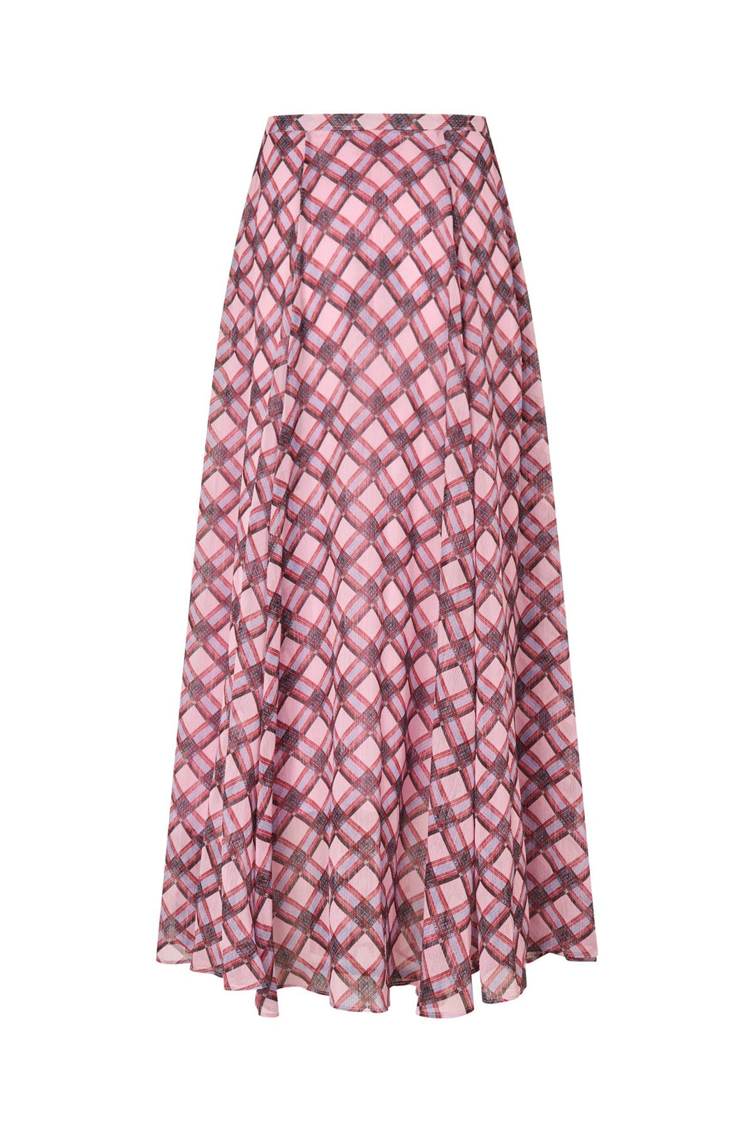 Cras - Odelle Skirt C728 - Pink Check Nederdele 