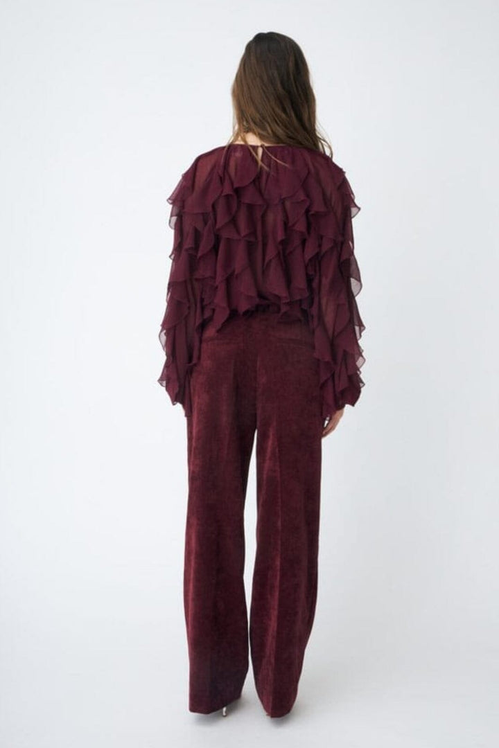 Cras - Rya Blouse C524 - 4030 Bordeaux Bluser 