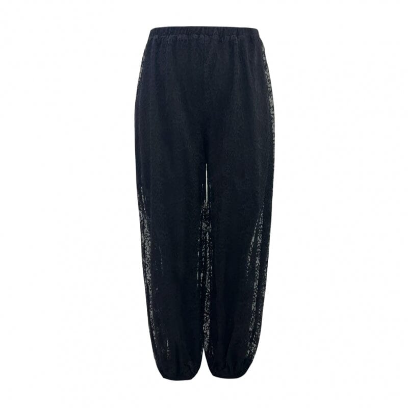 Dear Molly - Ballon Lace Pants 165142B - Black Bukser 