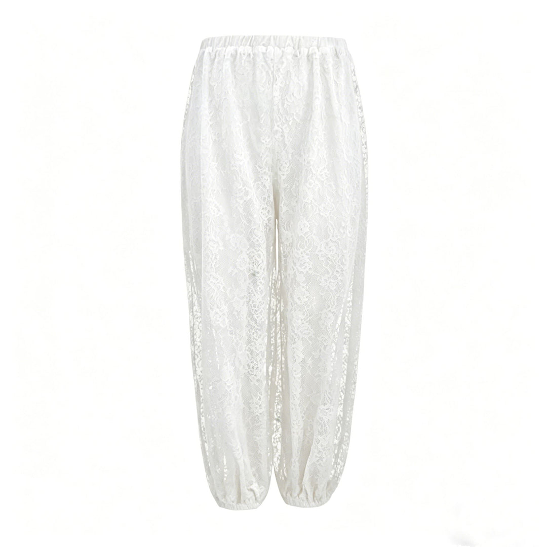 Dear Molly - Ballon Lace Pants 165142B - Off White Bukser 