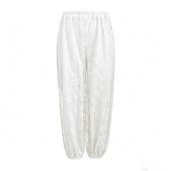 Dear Molly - Ballon Lace Pants 165142B - Off White Bukser 