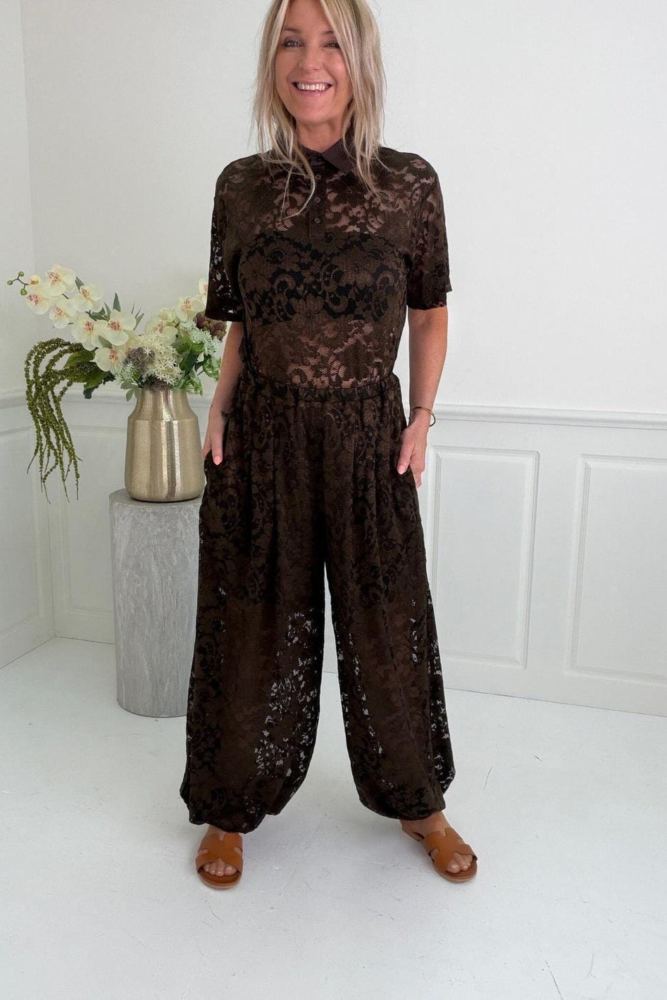 Dear Molly - Ballon Pants Ch169626 - Brown Bukser 