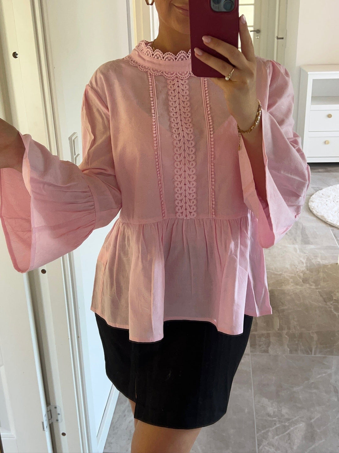 Dear Molly - Embroderi Blouse - Pending Bluser 