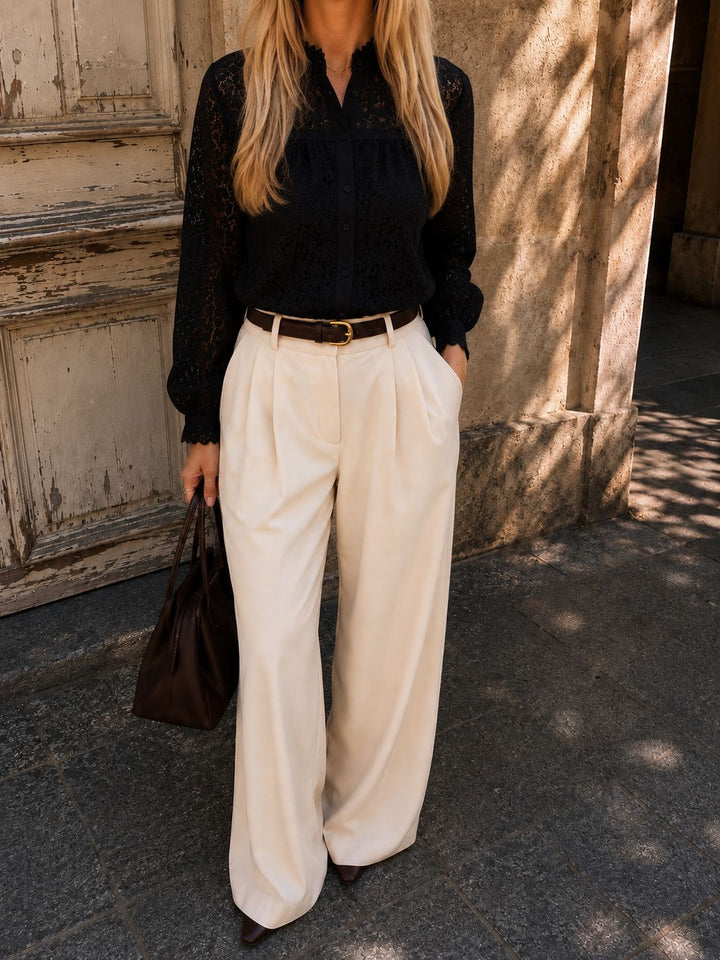 Dear Molly - Ingrid Shirt - Black Skjorter 