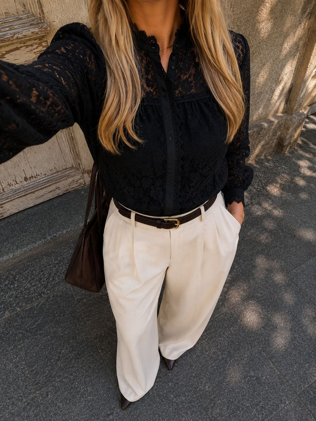 Dear Molly - Ingrid Shirt - Black Skjorter 