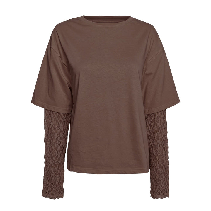 Dear Molly - Karen Blouse - Brown Bluser 