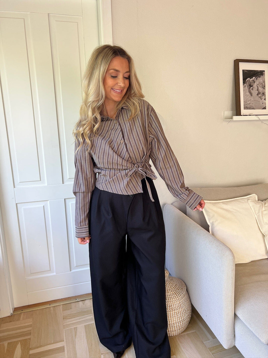 Dear Molly - Lily Ch162544b - Brown Skjorter 