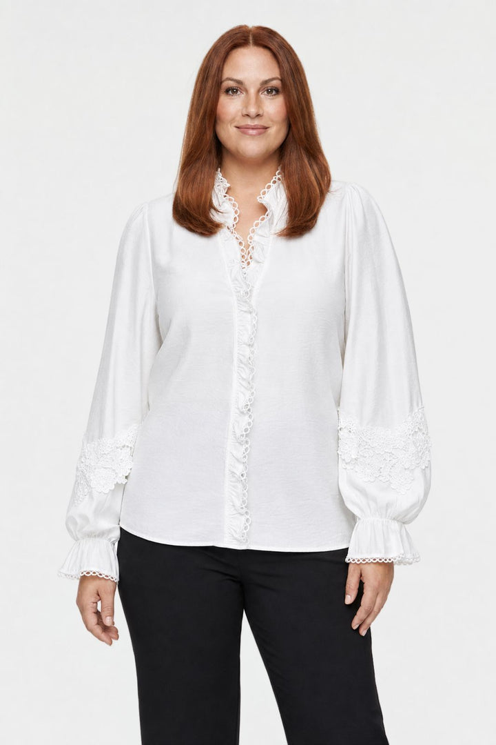 CE_IMG - Dear Molly - Mette Skjorte Skjorte Ch156034b - Hvid - L
