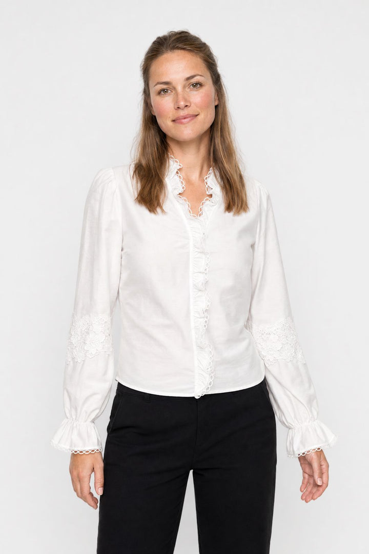 CE_IMG - Dear Molly - Mette Skjorte Skjorte Ch156034b - Hvid - XS