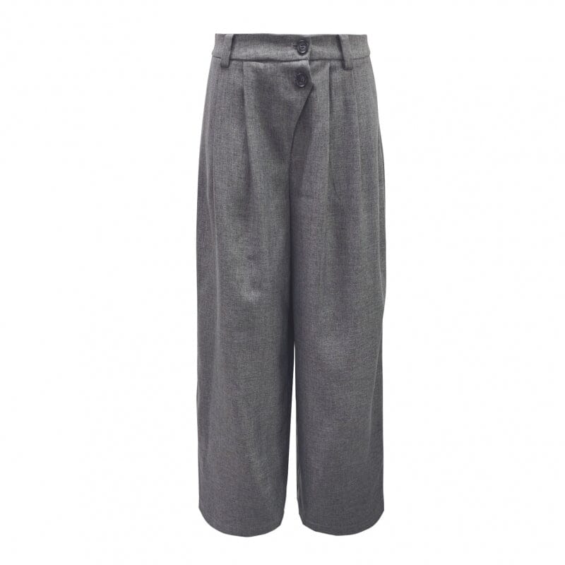Dear Molly - Suit Pants Wide - Grey Bukser 