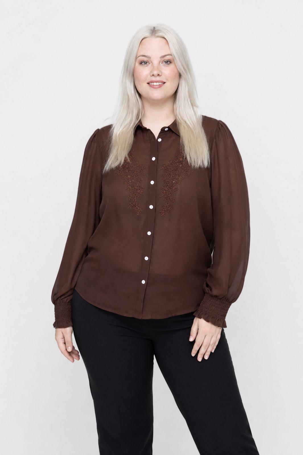 CE_IMG - Dear Molly - Tonny Skjorte Ch171553 - Brun - XL