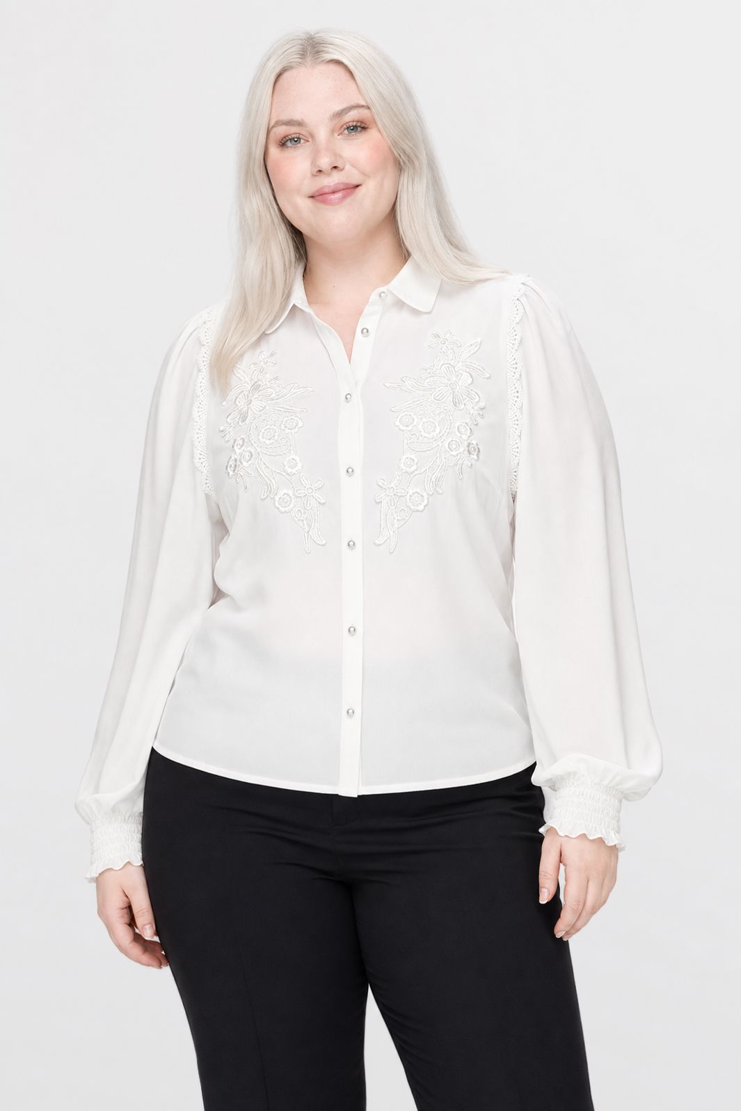CE_IMG - Dear Molly - Tonny Shirt Shirt Ch171553 - Hvid - XL
