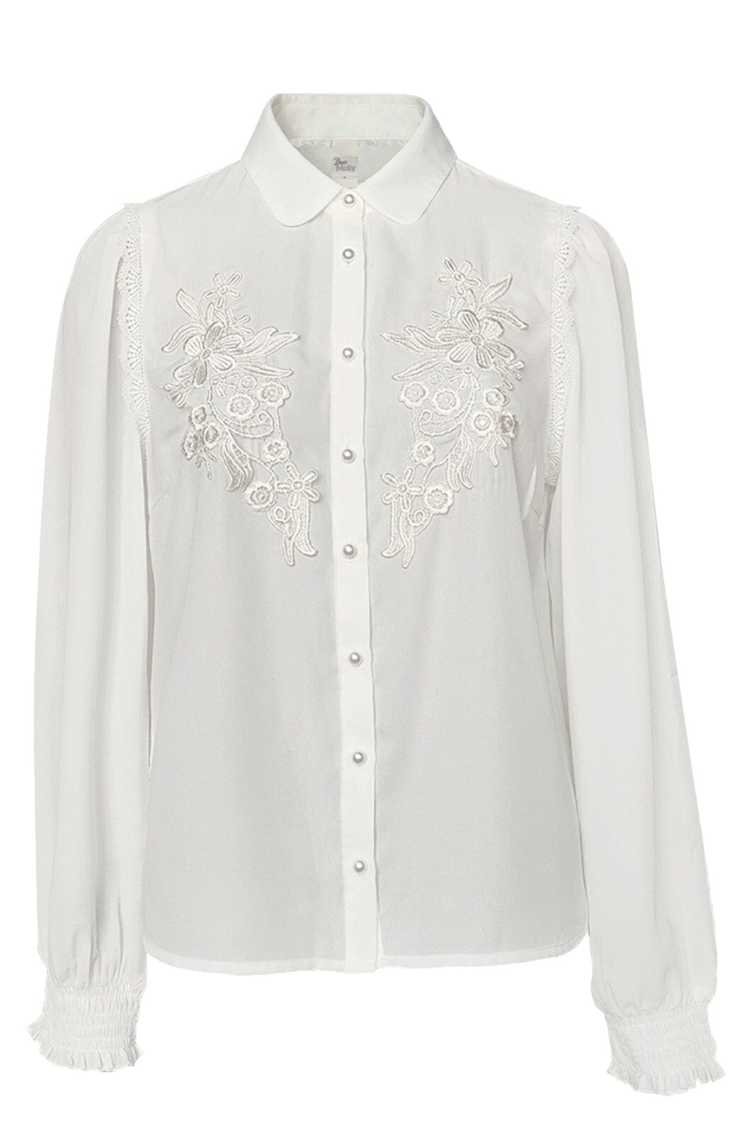 Dear Molly - Tonny Shirt Shirt Ch171553 - White Skjorter 
