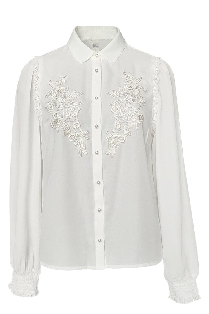 Dear Molly - Tonny Shirt Shirt Ch171553 - White Skjorter 