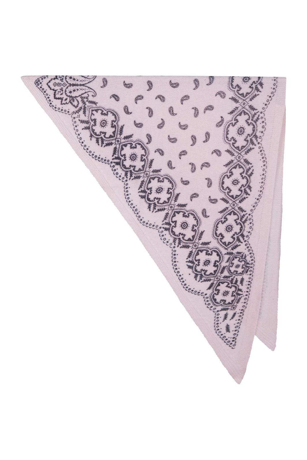 Neo Noir - Lolana Paisley Knit Scarf 170741 - 172 - Powder