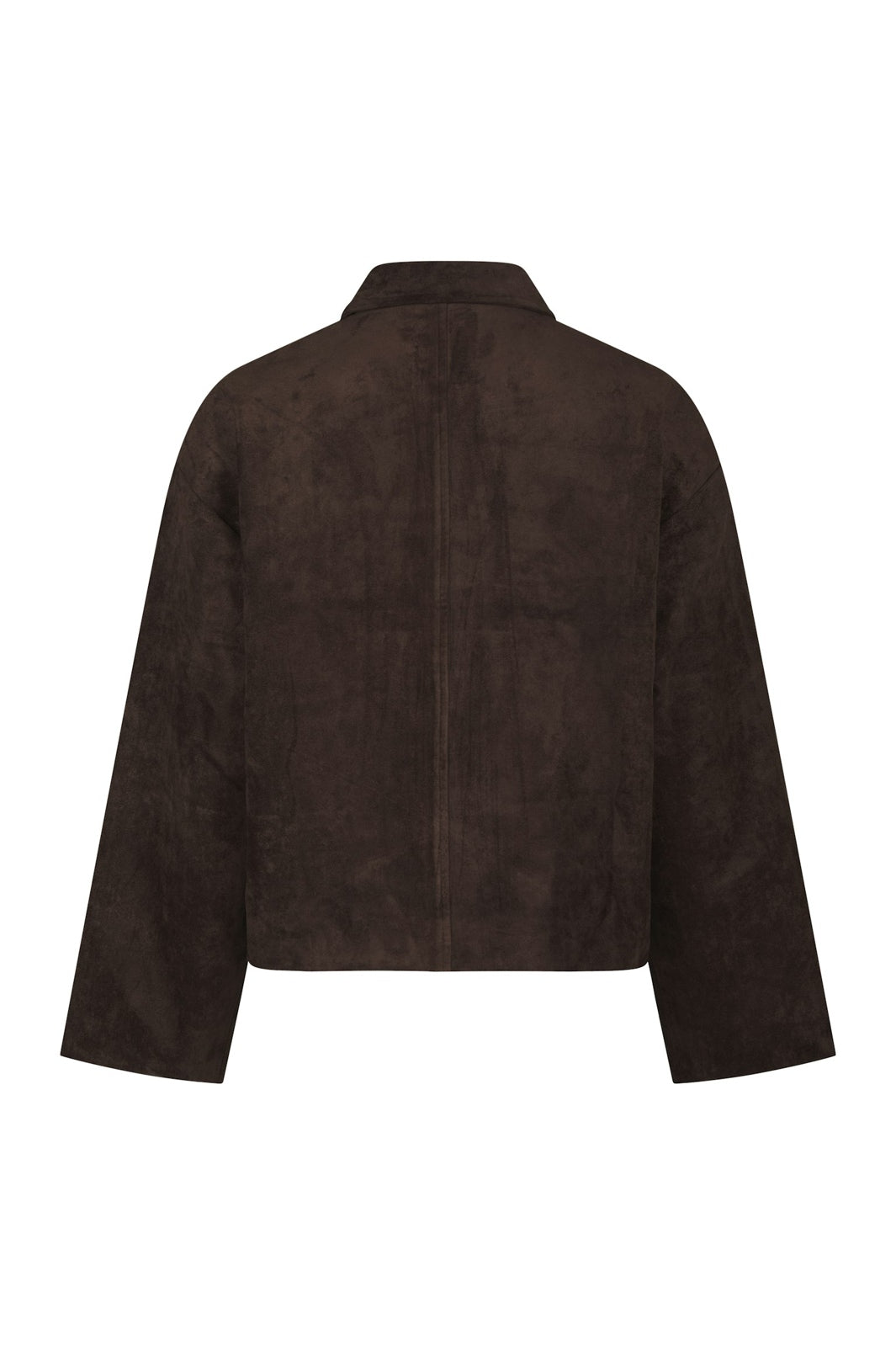 Neo Noir - Titan Faux Suede Leather Jacket 170718 - 676 - Dark Brown