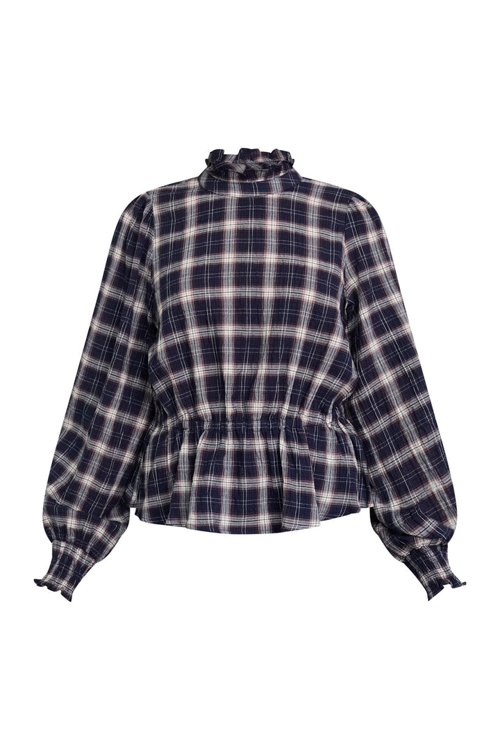 Sisters Point - Ecava-Top 20503 - 842 - Navy Check