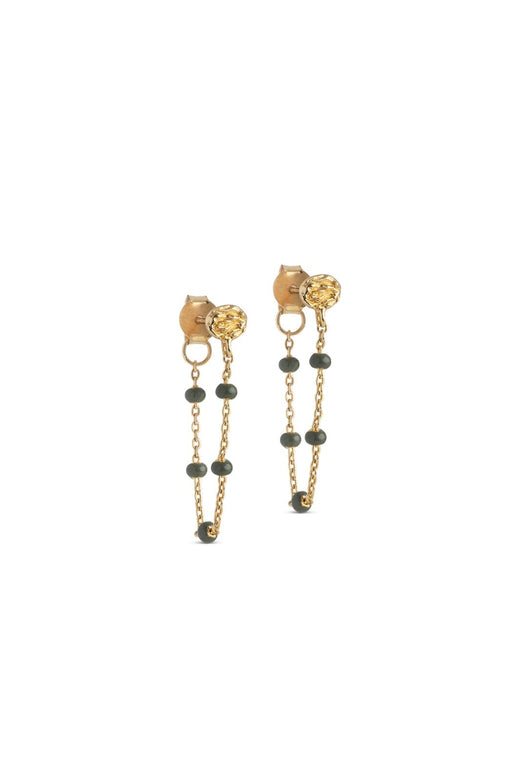 Enamel Copenhagen - Earring, Lola E140GB - Khaki
