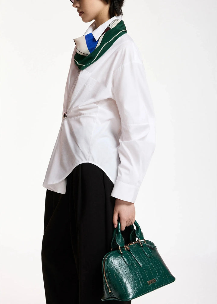 Essentiel Antwerp - Kreative Oversized Shirt - Wh00 White Skjorter 