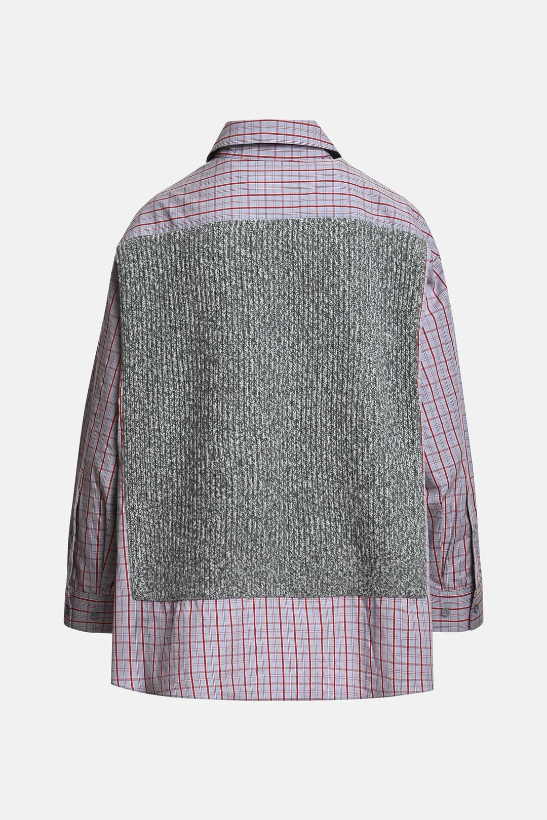 Essentiel Antwerp - Kute Fabric Mix Shirt - K1mm Combo1 Mushroom Mood Skjorter 