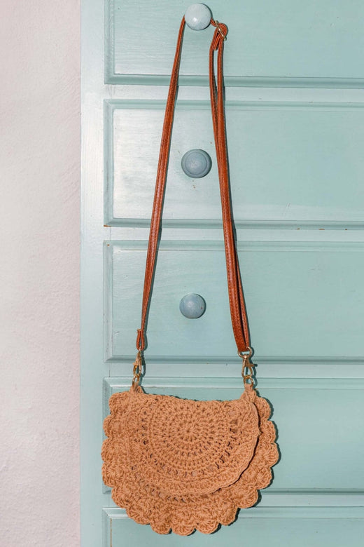 Black Colour - Bccrochet Mini Bag 9351 - Nature