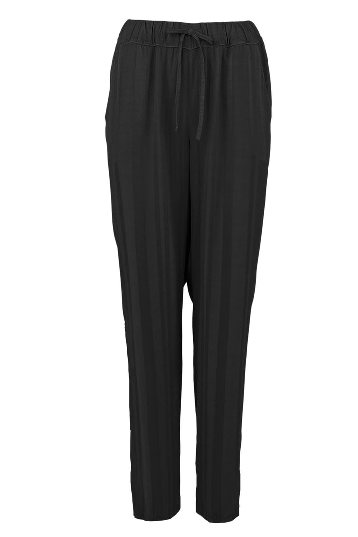 Forudbestilling - Black Colour - Bcrena Satin Pant - Black (Midt August) Bukser 
