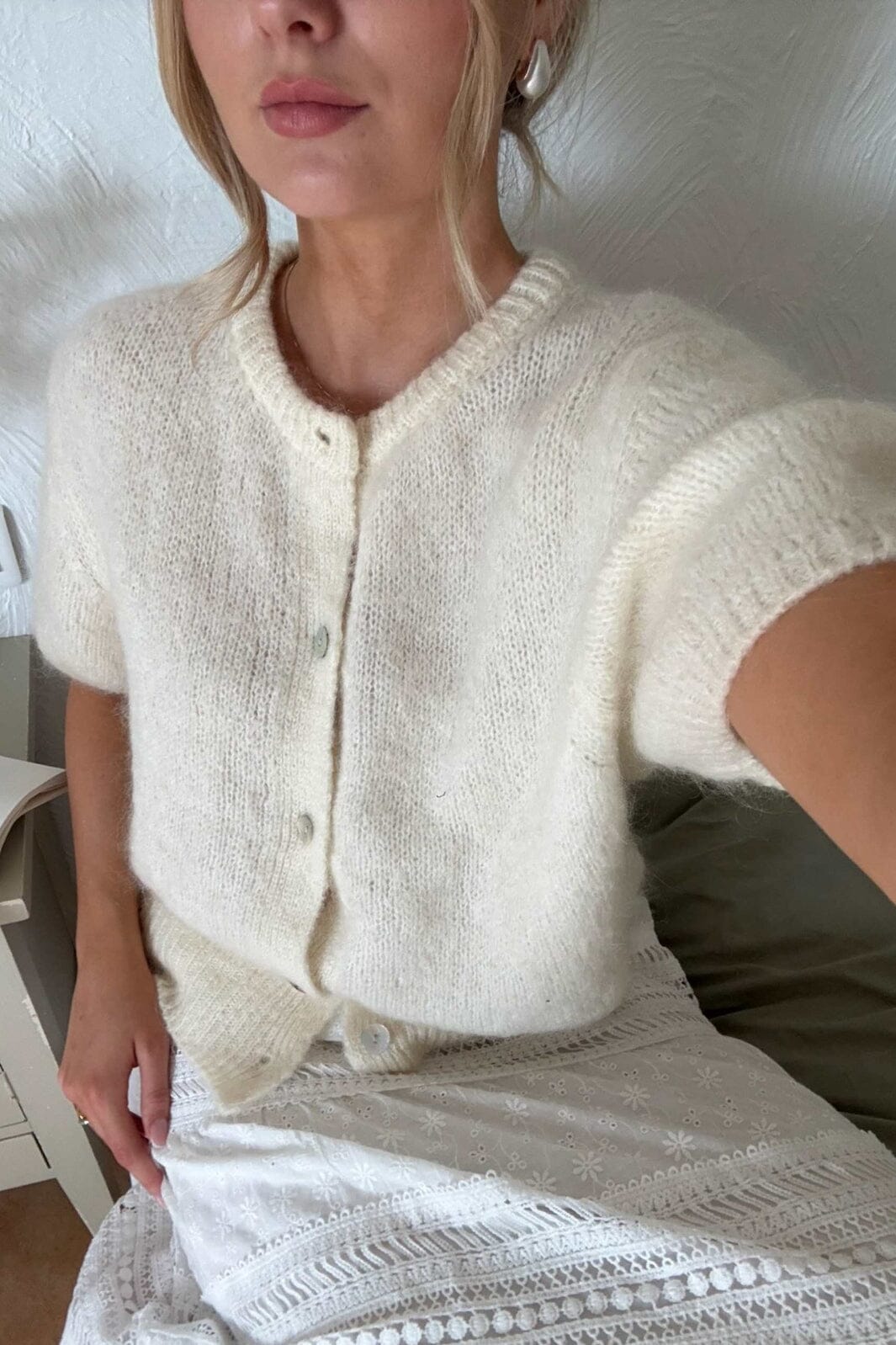 BYIC - Idaic Ss Cardigan 5265 - White