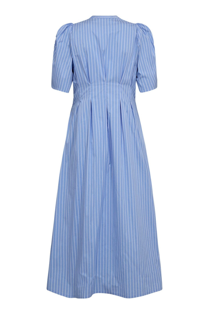 Co´Couture - Micacc Stripe Pleat Dress 36536 - 23 - Pale Blue