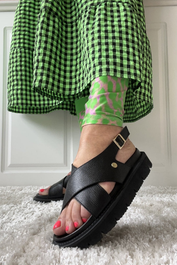 Forudbestilling - Copenhagen Shoes - Summertime - 001 Black (Juni) Sandaler 