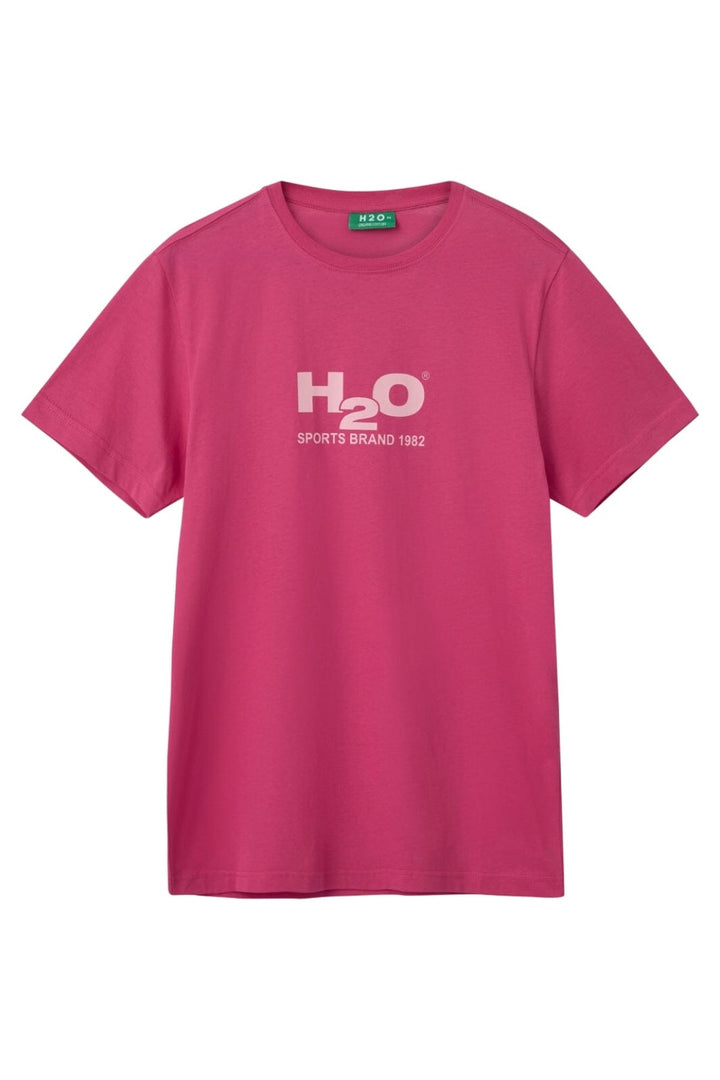 H2O - Logo Tee 100954-S - 2071 - Wild Pink