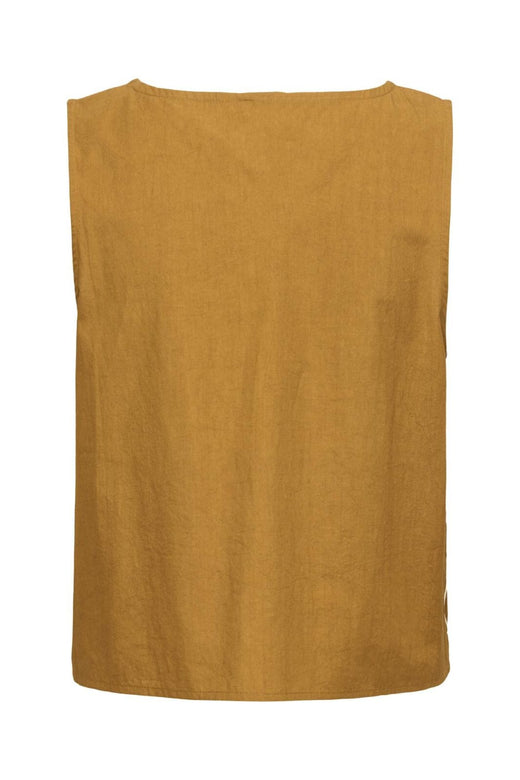 JDY - Jdyeliza Embroidery S/L Top - 4952744 Golden Brown Palm Embroidery