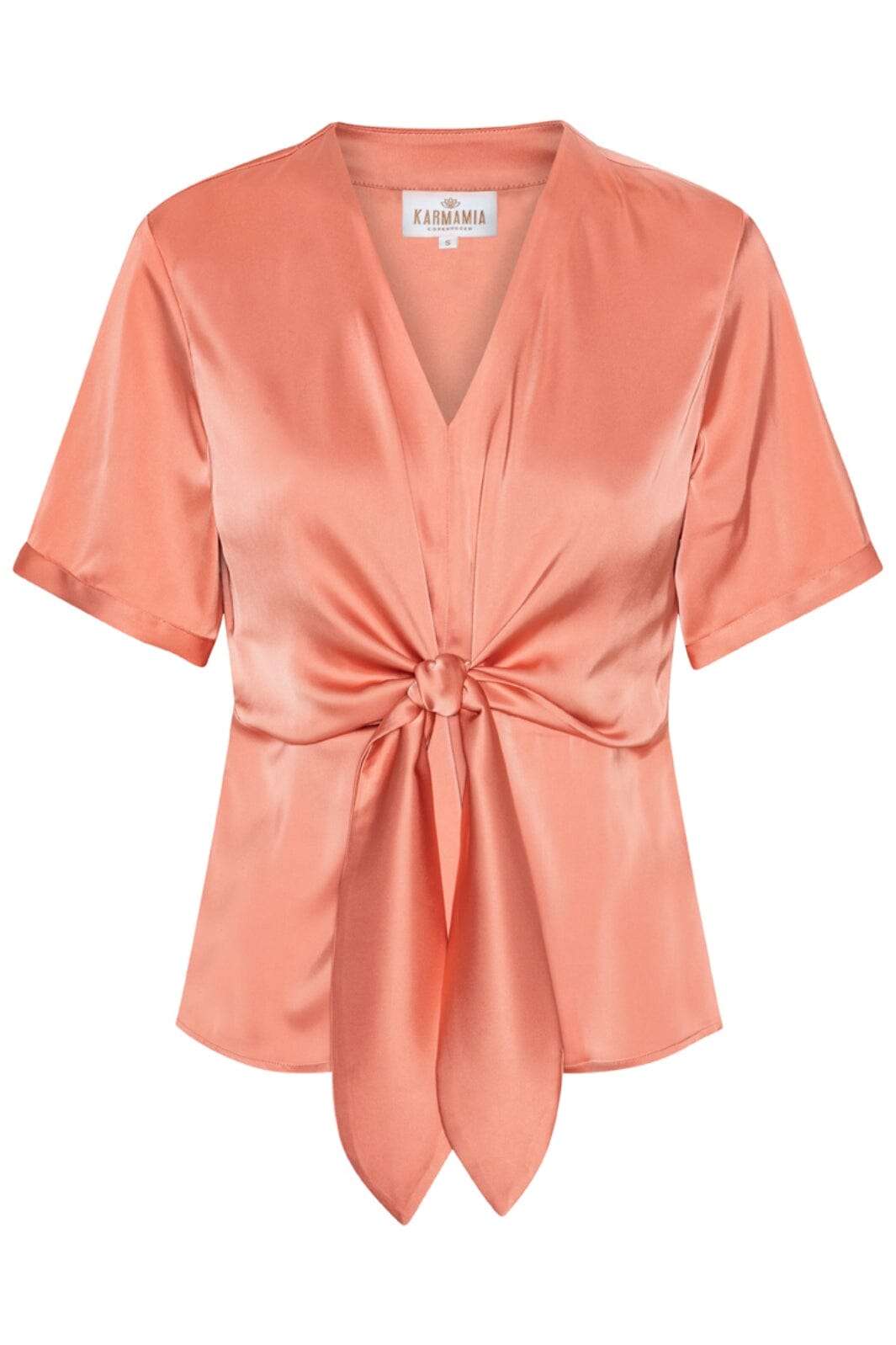 Forudbestilling - Karmamia - Blair Blouse (Short) 2199 - Semi Rich Peach