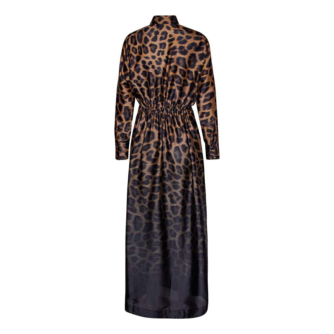 Forudbestilling - Karmamia - Nakita Maxi Dress - Gradient Leo Kjoler 