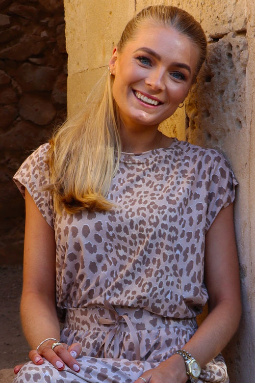 Liberte - Alma-U-Tshirt 9581 - Desert Lux Leo