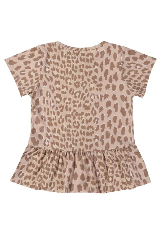 Liberte Ami - Alma-Frill-T-Shirt (Kids) 9649 - Desert Lux Leo