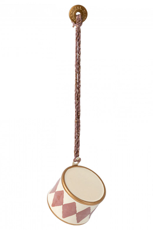 Forudbestilling - Maileg - Metal Ornament, Small Drum - Light Purple (2022-10-20) Jul 