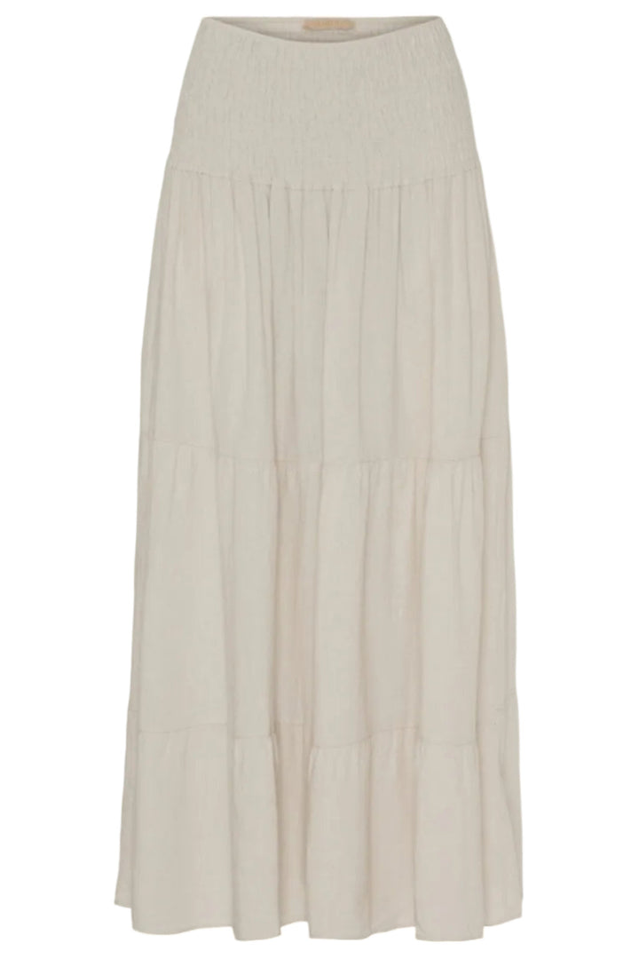Forudbestilling - Marta Du Chateau - Mdcprincess Skirt - 102 Solid Sabbia Nederdele 