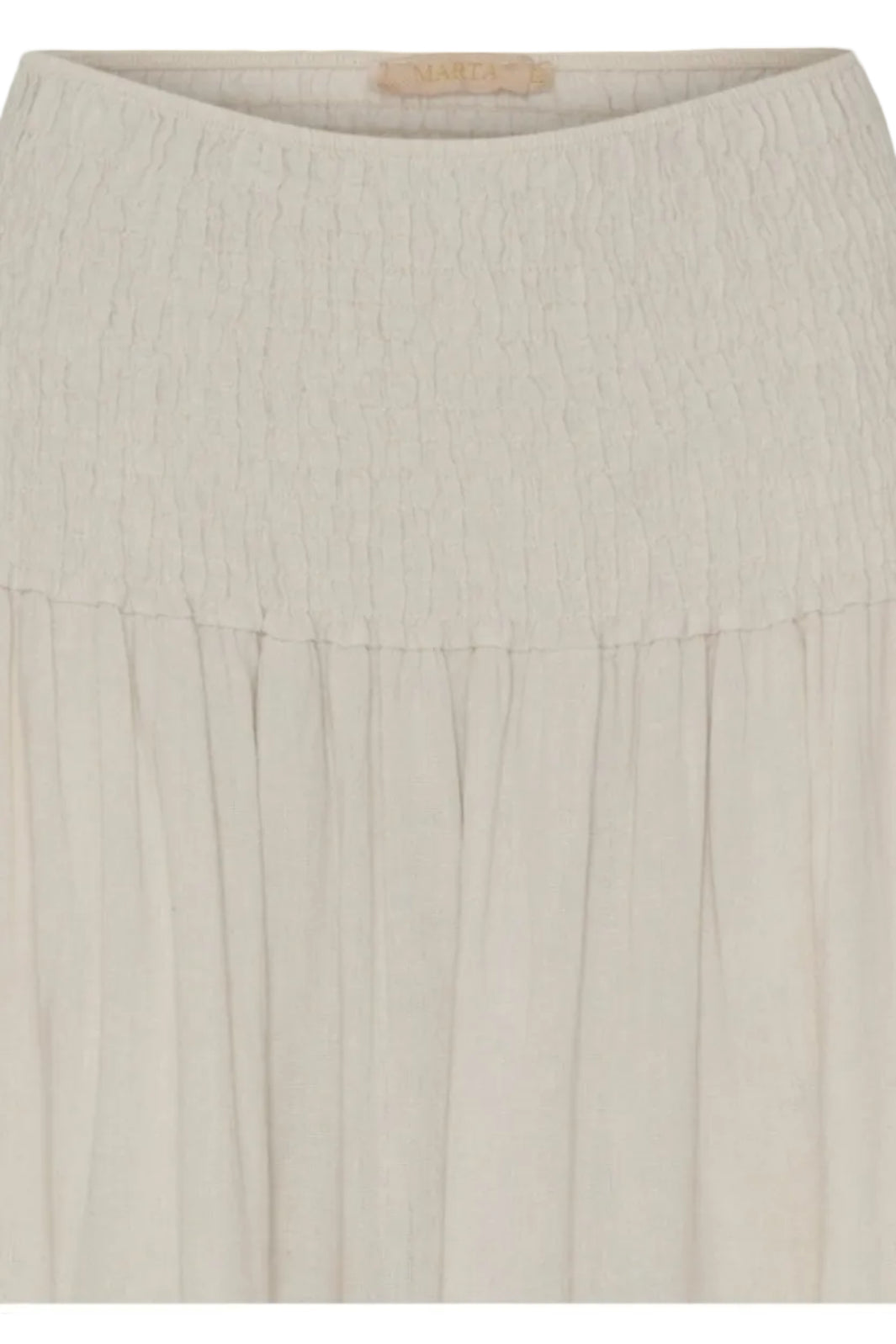 Forudbestilling - Marta Du Chateau - Mdcprincess Skirt - 102 Solid Sabbia Nederdele 