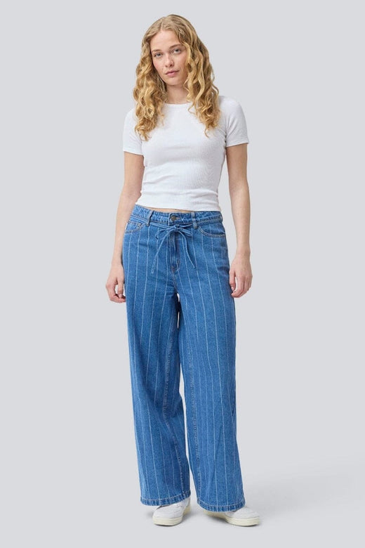 Modström - Isoldemd Jacquard Pants 58398 - 11966 - Jacquard Stripe