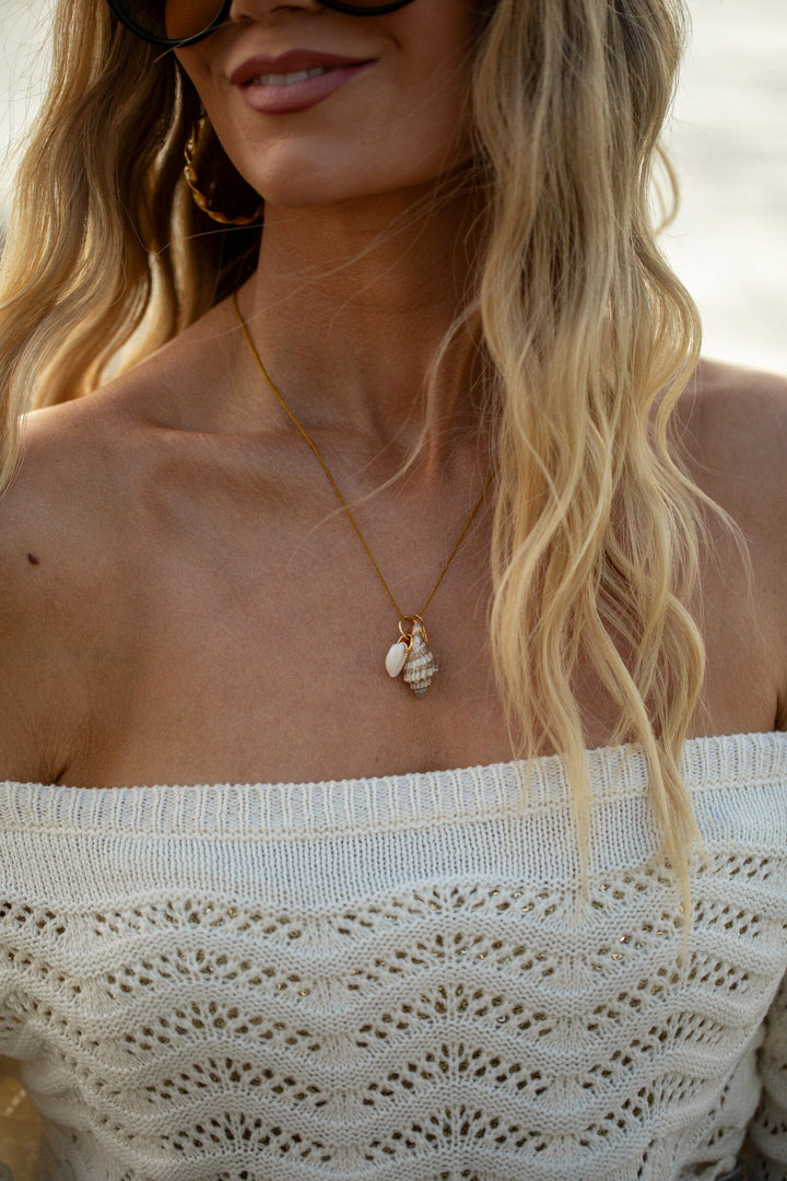 Forudbestilling - Rooted - Rikke May Necklace - Forgyldt Halskæder 