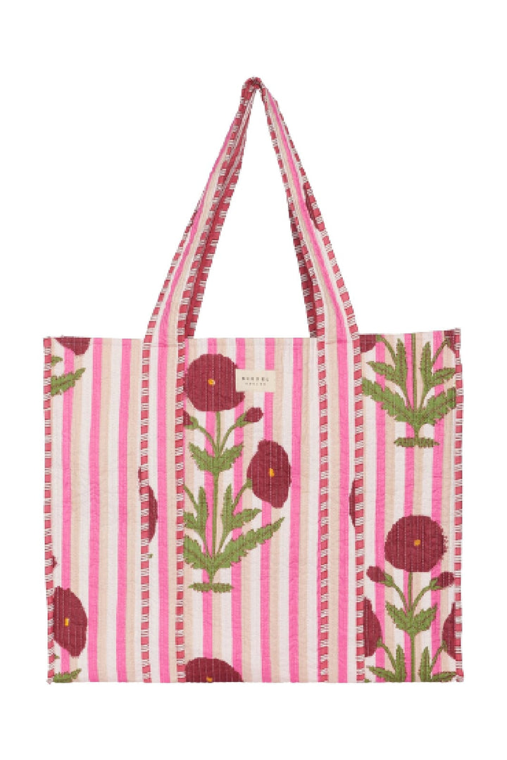 Forudbestilling - Sissel Edelbo - Pricilla Organic Cotton Bag - Poppy Rose Tasker 