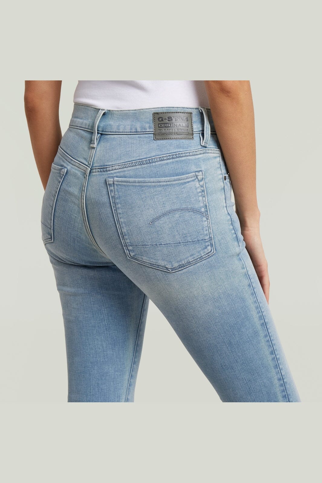 G-Star - 3301 Skinny Wmn D05175-8968-424 - Lt Aged