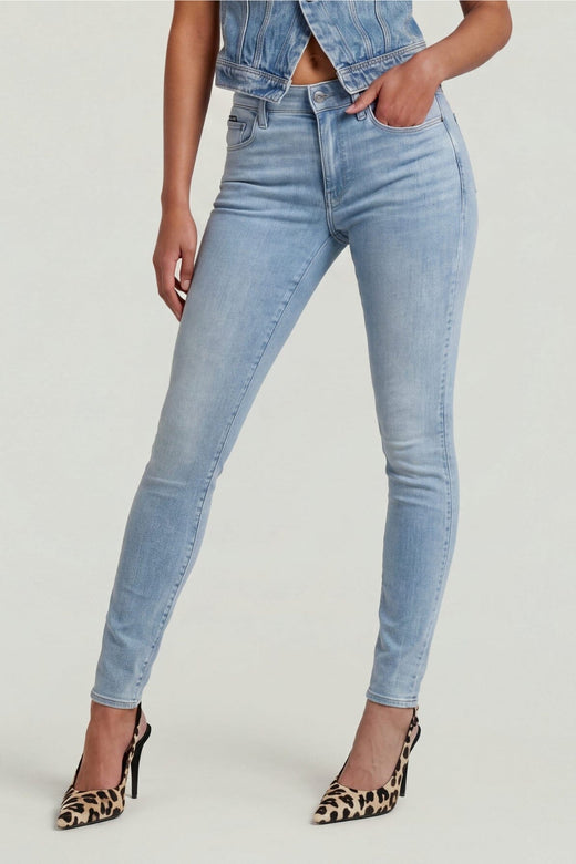 G-Star - 3301 Skinny Wmn D05175-8968-424 - Lt Aged Jeans 