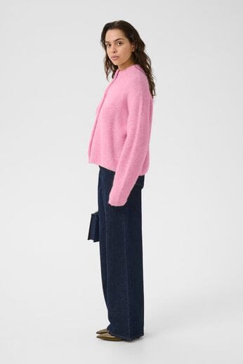 Gestuz - Alphagz Short Cardigan 10906463 - 108700 - Begonia Mélange Cardigans 