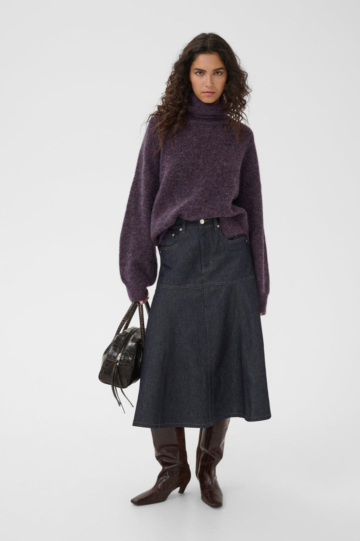 Gestuz - Gzalpha Rollneck 10911518 - 110048 - Juniper Mélange