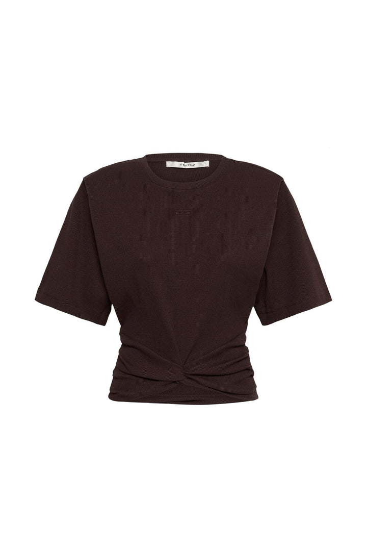 Gestuz - Gzbetty Tee 10911429 - 109839 - Deep Plum