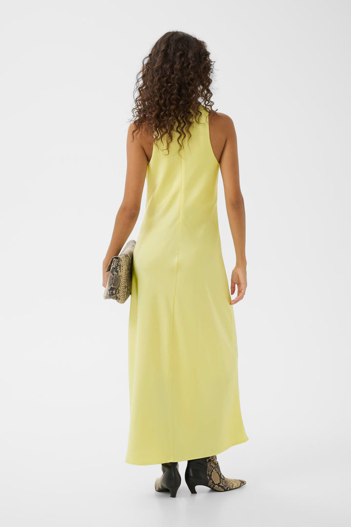 Gestuz - Gzcerina Sl Dress 10911309 - 110618 - Wax Yellow Kjoler 