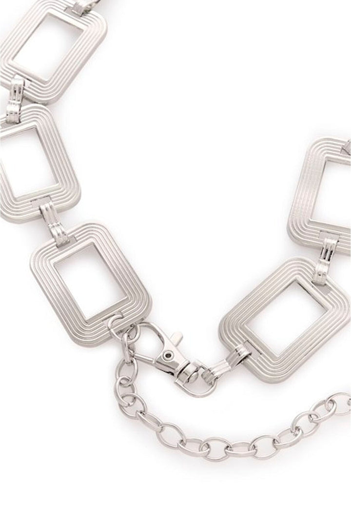 Gestuz - Gzchannie Chain Belt 10911555 - 100008 - Silver